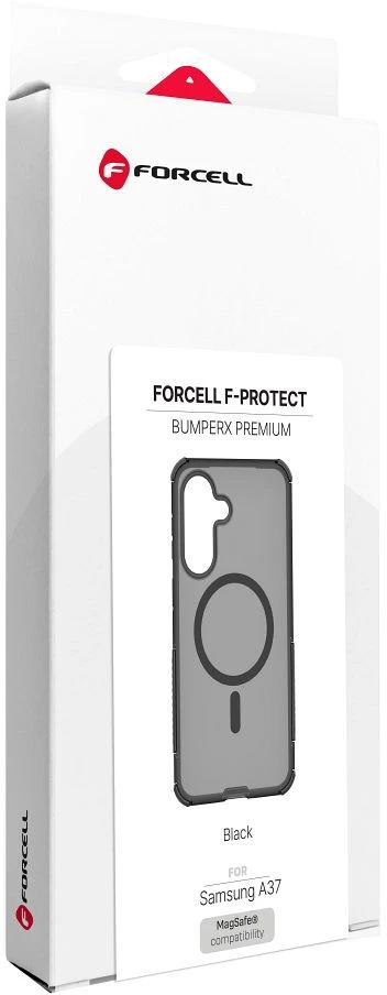 Dėklas na Samsung A37 Forcell F-Protect BumperX Premium zgodne su MagSafe juoda 0INT