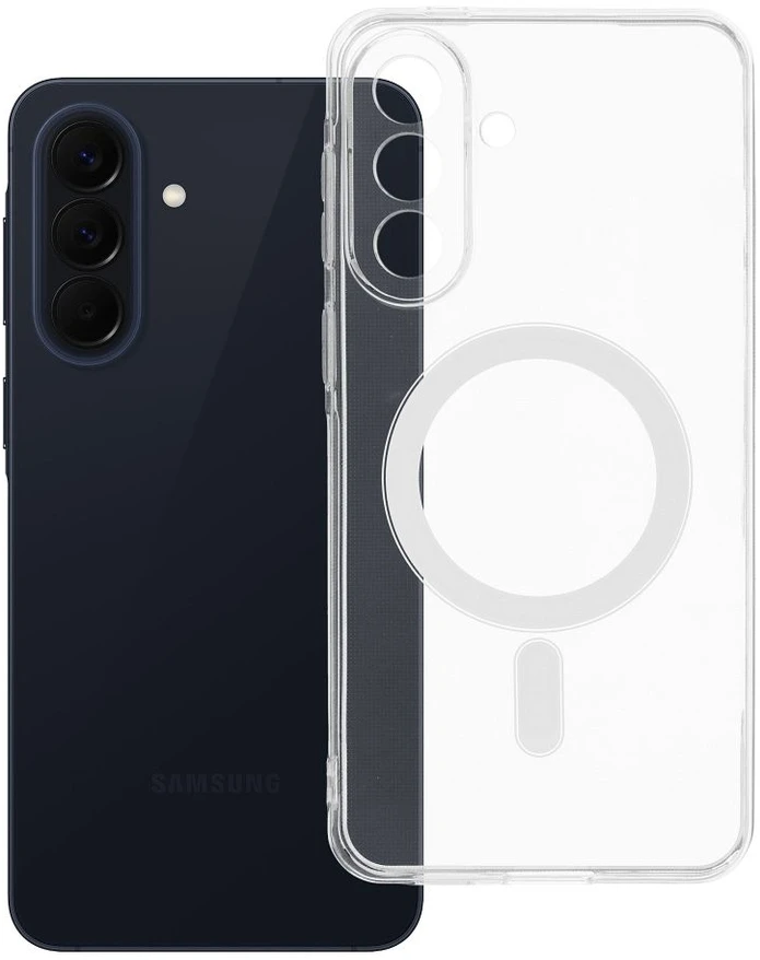 Oem SKAIDRUS DĖKLAS 2 mm SAMSUNG A57 5G, suderinamas su „MagSafe“ (fotoaparato apsauga), skaidrus