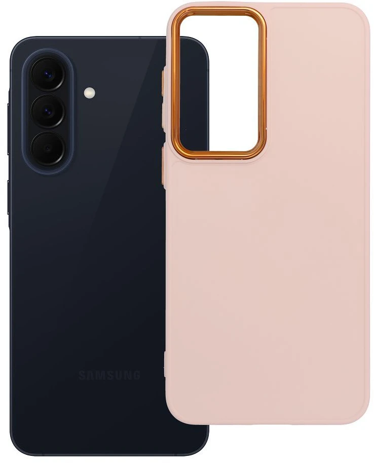 Oem Dėklas na Samsung A57 5G Frame pudra rožinė