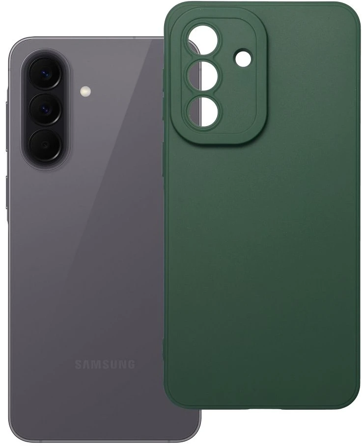 Oem Dėklas na Samsung A57 5G Matt 2.0 tamsiai žalia