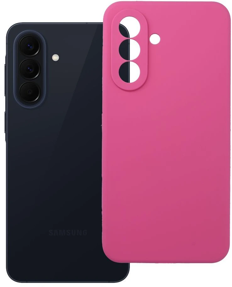 Oem Dėklas na Samsung A57 5G Silicone 2mm (camera protection) rožinė