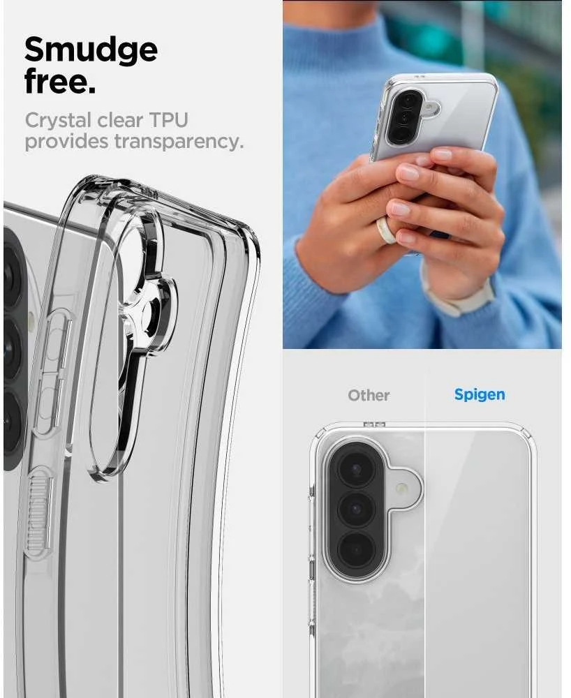 Spigen LIQUID CRYSTAL Samsung Galaxy A57 5G SKAIDRUS dėklas