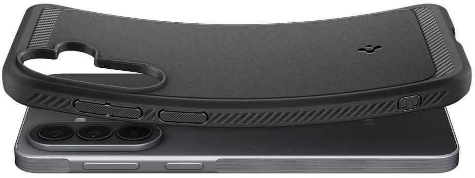 Dėklas „Spigen Tough Armor Galaxy A57 5G“ juodas