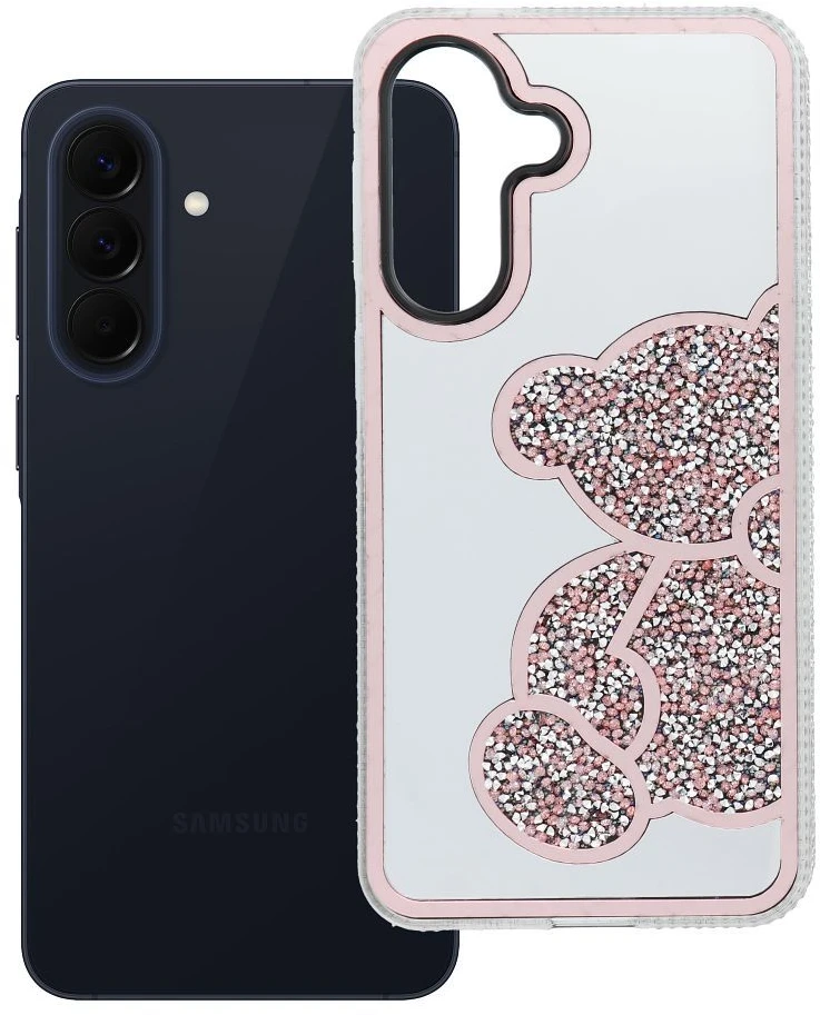 Oem Dėklas na Samsung A57 5G Teddy Bear rožinė
