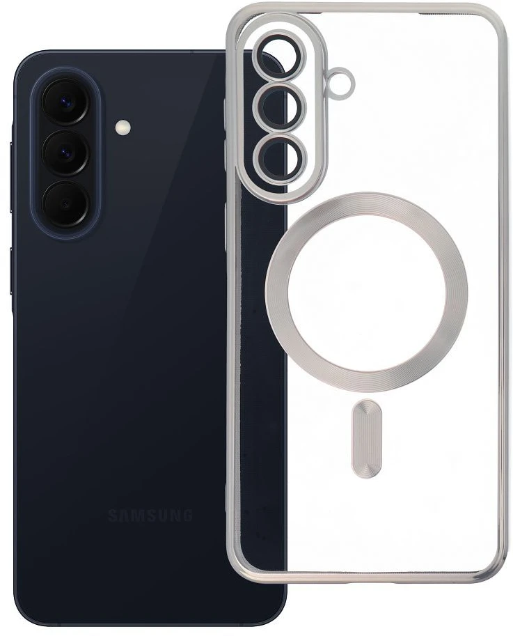 Oem Dėklas na Samsung A57 Electro Mag Cover zgodne su MagSafe tytanowe
