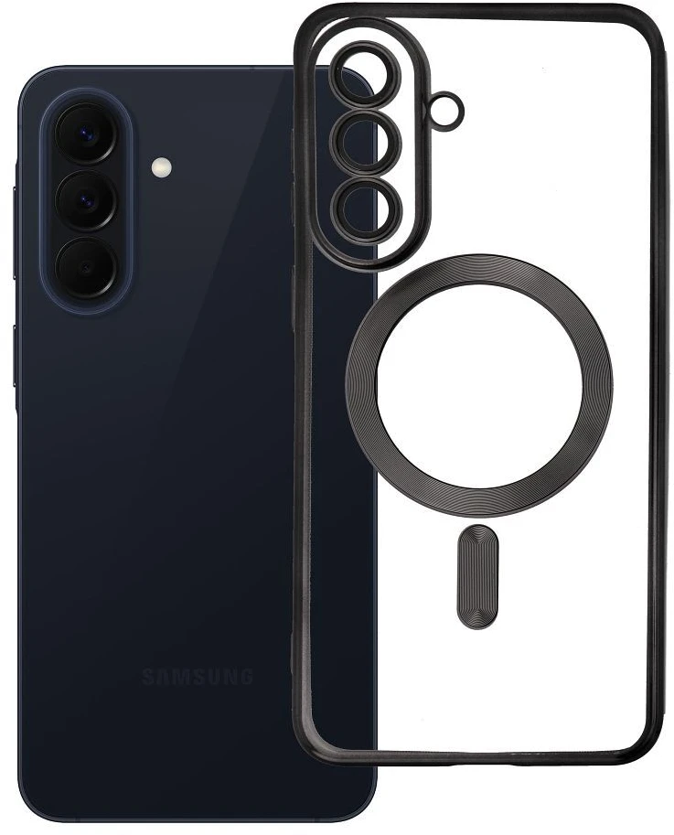 Oem Dėklas na Samsung A57 Electro Mag Cover zgodne su MagSafe juoda