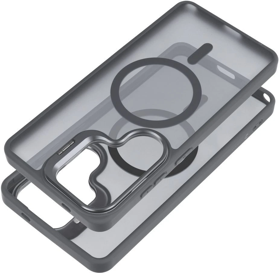 Dėklas na Samsung A57 Forcell F-Protect Shadow Stand Premium zgodne su MagSafe pilka 0INT