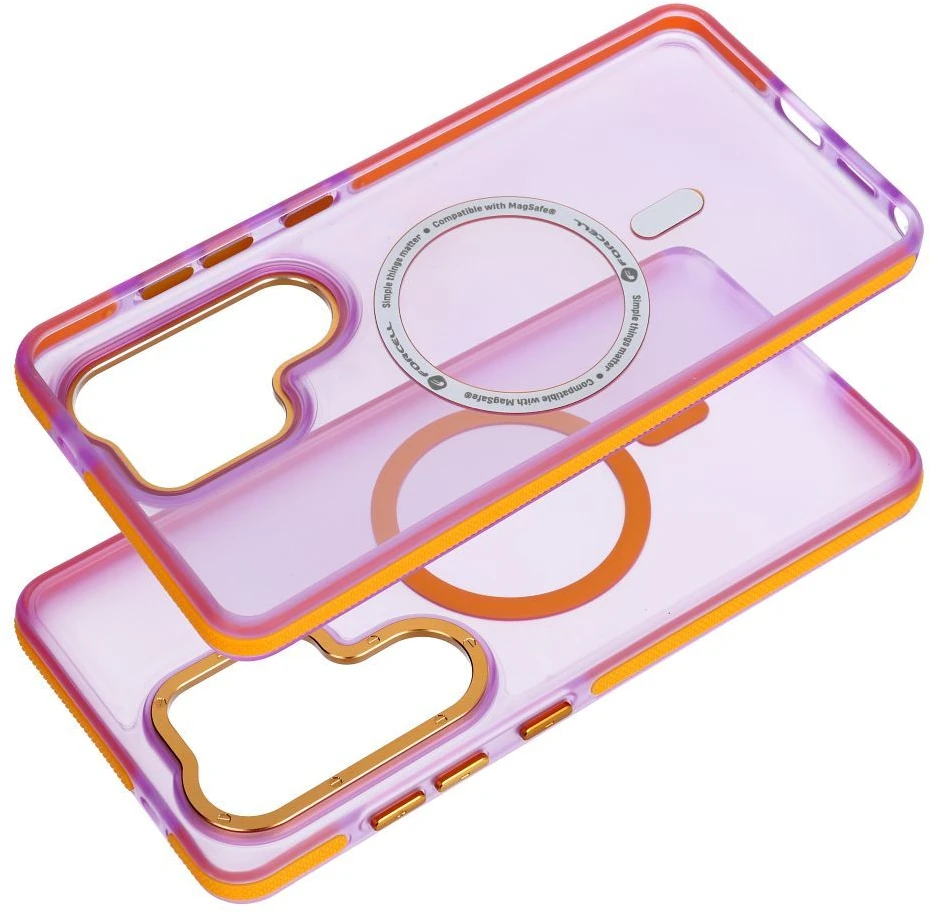 Dėklas na Samsung A57 Forcell F-Protect Vivid Premium zgodne su MagSafe violetinė 0INT