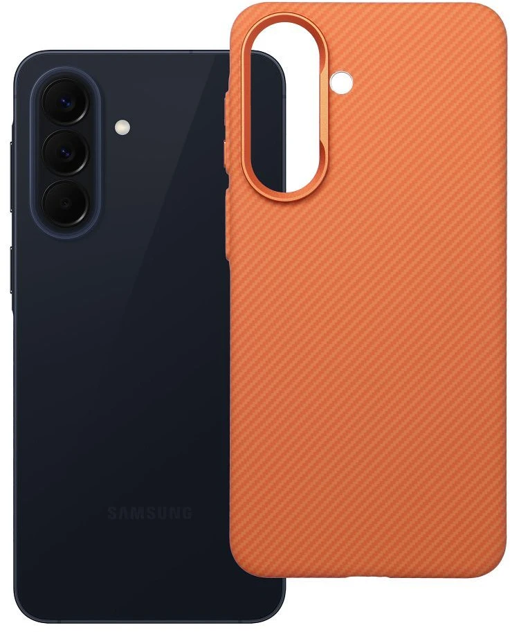 Oem Dėklas na Samsung A57 K-Look zgodne su MagSafe oranžinė