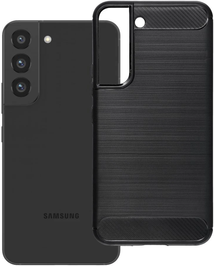 Oem Dėklas na Samsung S22 Carbon 2.0 juoda