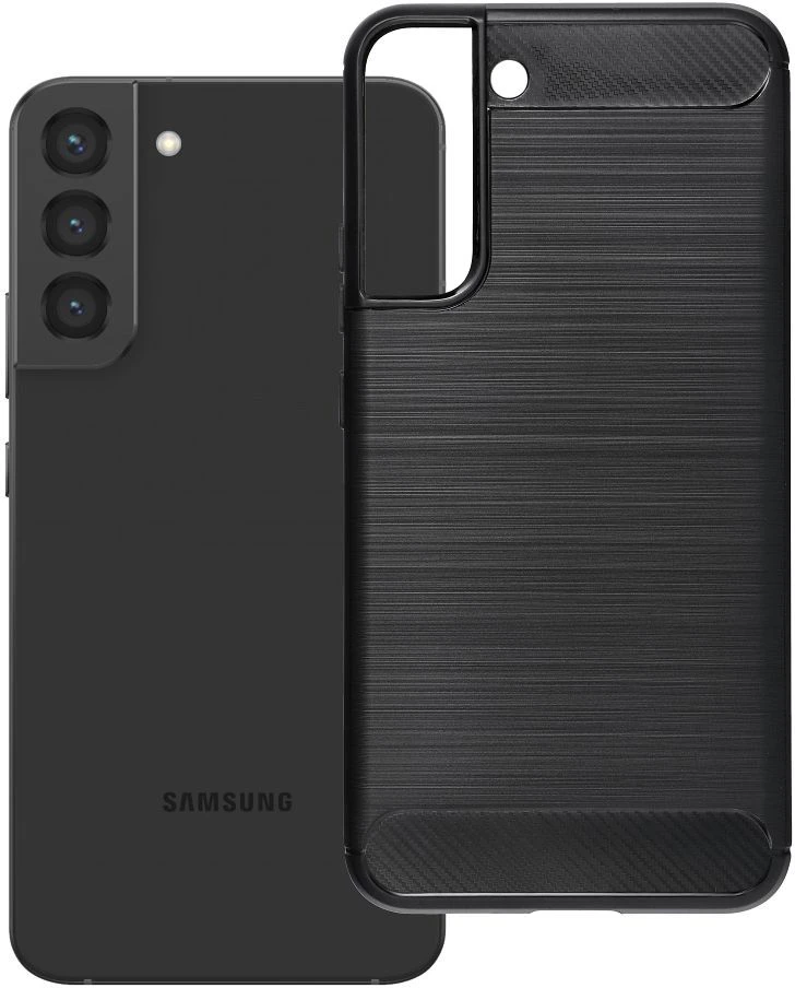 Oem Dėklas na Samsung S22 PLUS Carbon 2.0 juoda