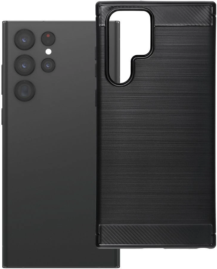 Oem Dėklas na Samsung S22 ULTRA Carbon 2.0 juoda