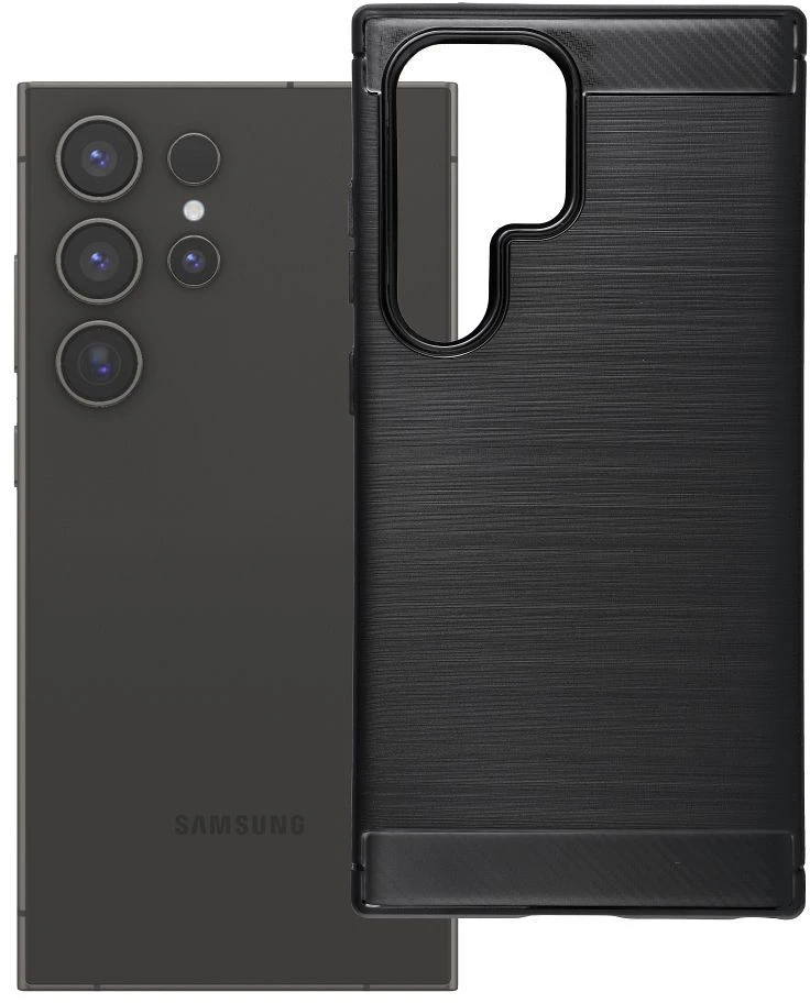 Oem Dėklas na Samsung S24 ULTRA Carbon 2.0 juoda