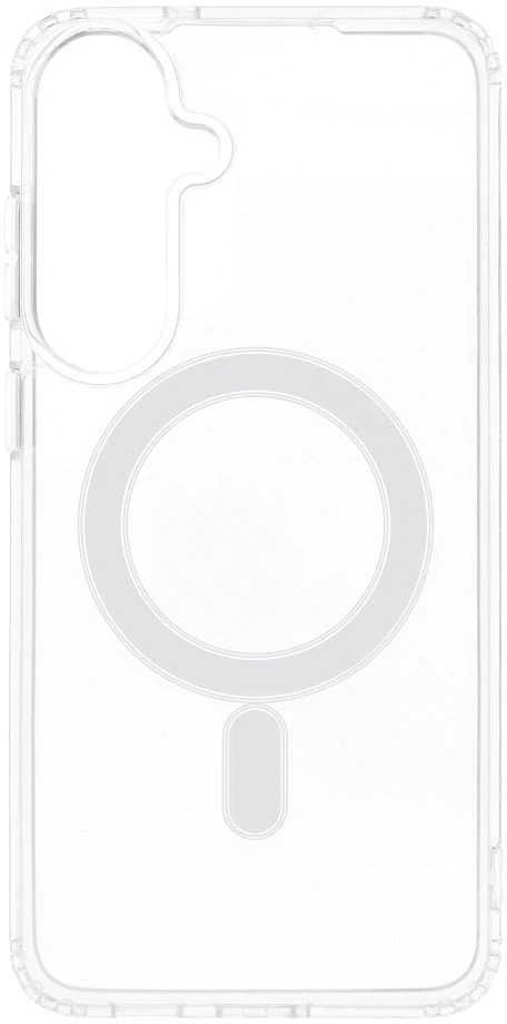 Oem „Dėklas Samsung S25 FE / S26 FE Clear Mag Cover (MID), suderinamas su MagSafe, permatomas“