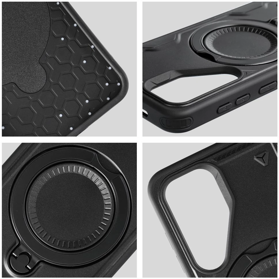 Oem Dėklas na Samsung S25 FE / S26 FE Frost Armor juoda