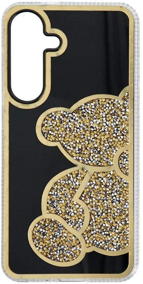 Oem Dėklas na Samsung S26 FE / S25 FE Teddy Bear auksinė