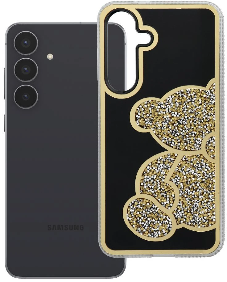 Oem MEŠKIUKO DĖKLAS SAMSUNG S25 FE, AUKSINIO SKONIO