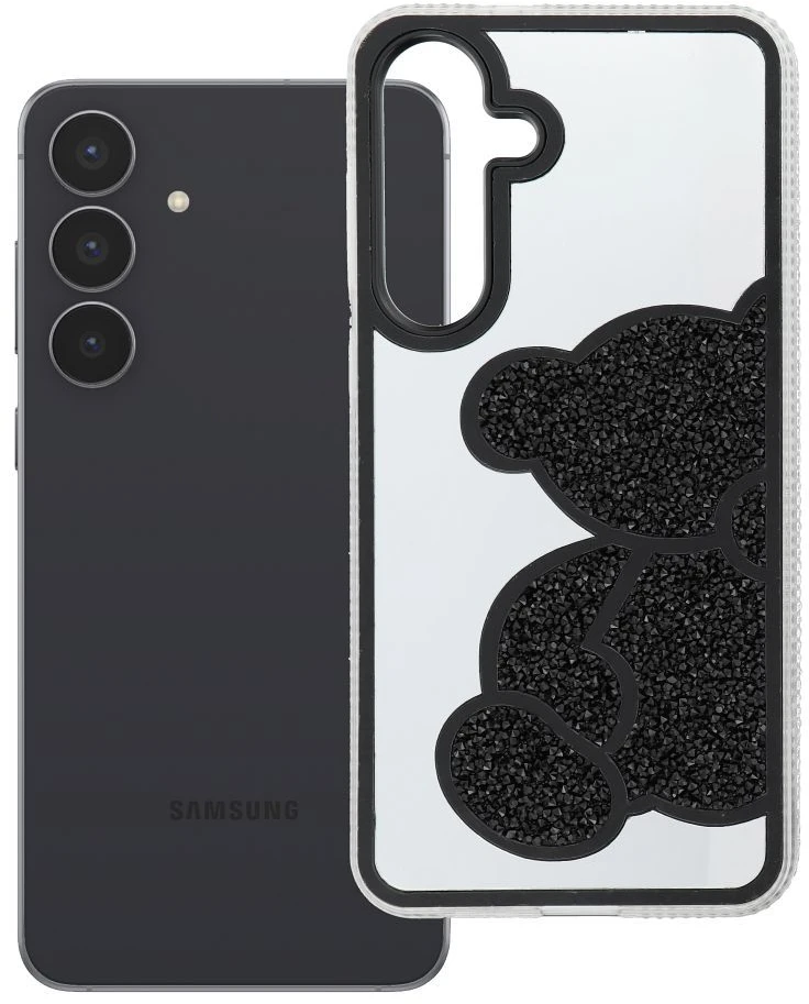 Oem MEŠKIUKO DĖKLAS SAMSUNG S25 FE, juodas
