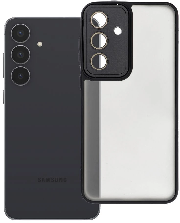 Oem VARIETE dėklas, skirtas SAMSUNG S25 FE, juodas