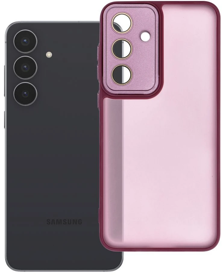 Oem VARIETE dėklas SAMSUNG S25 FE violetinis