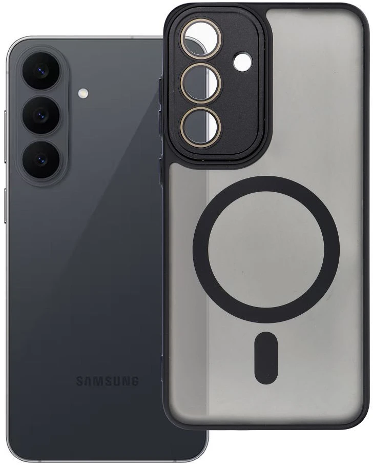 Oem Dėklas VARIETE Samsung S731 S25 FE/S741 S26 FE juodas