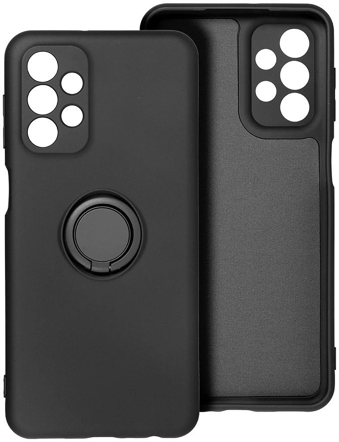 Oem Dėklas na Samsung S26 FE Silicone Ring juoda