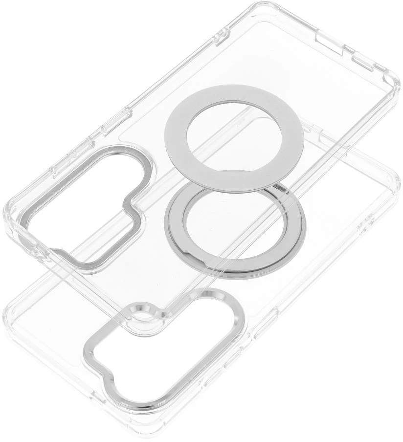 Oem Dėklas na Samsung S26 Frame Circle Stand zgodne su MagSafe transparentne