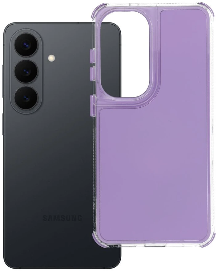 Oem MATRIX dėklas, skirtas SAMSUNG S26, šviesiai violetinis