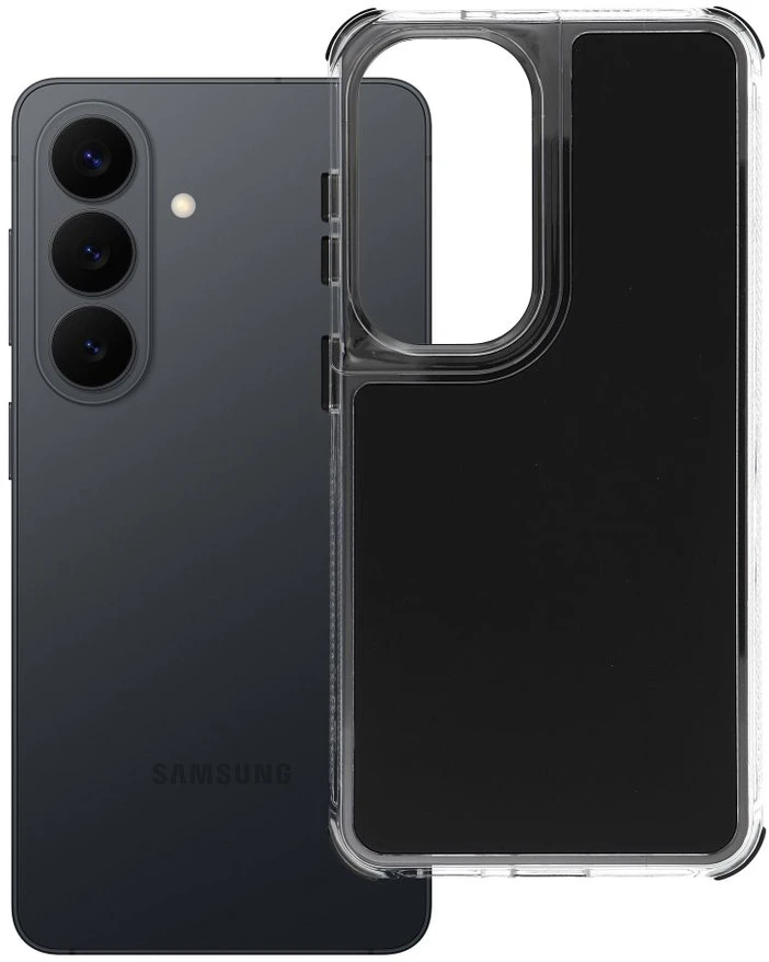 Oem MATRIX dėklas, skirtas SAMSUNG S26, juodas
