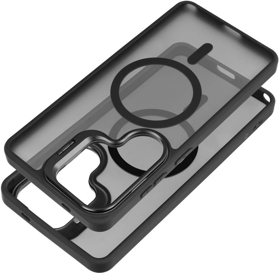 Dėklas na Samsung S26 PLUS Forcell F-Protect Shadow Stand Premium zgodne su MagSafe juoda 0INT