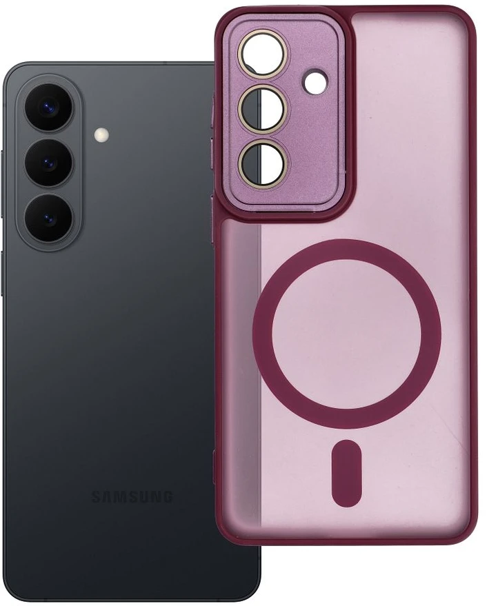 Oem Dėklas na Samsung S26 PLUS Variete Mag Cover zgodne su MagSafe violetinė