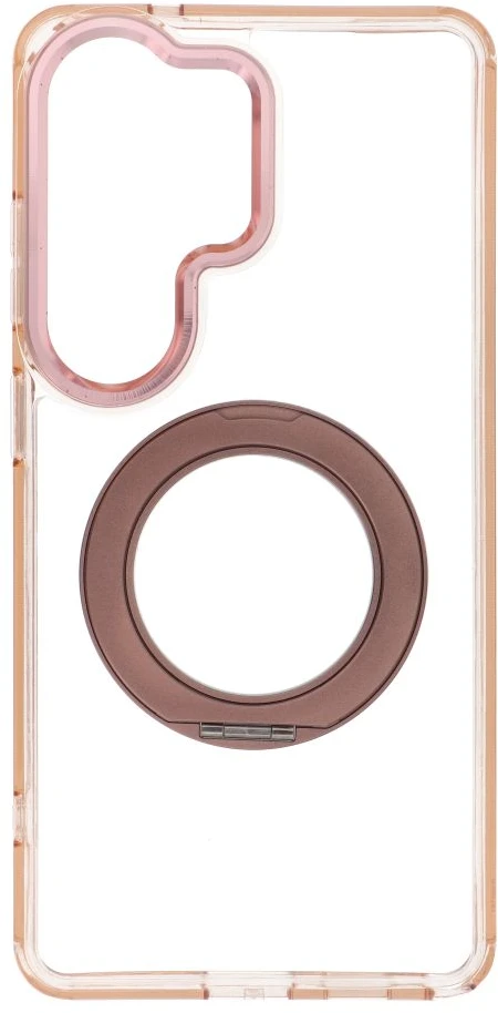 Oem Dėklas na Samsung S26 Ultra Frame Circle Stand zgodne su MagSafe auksinė