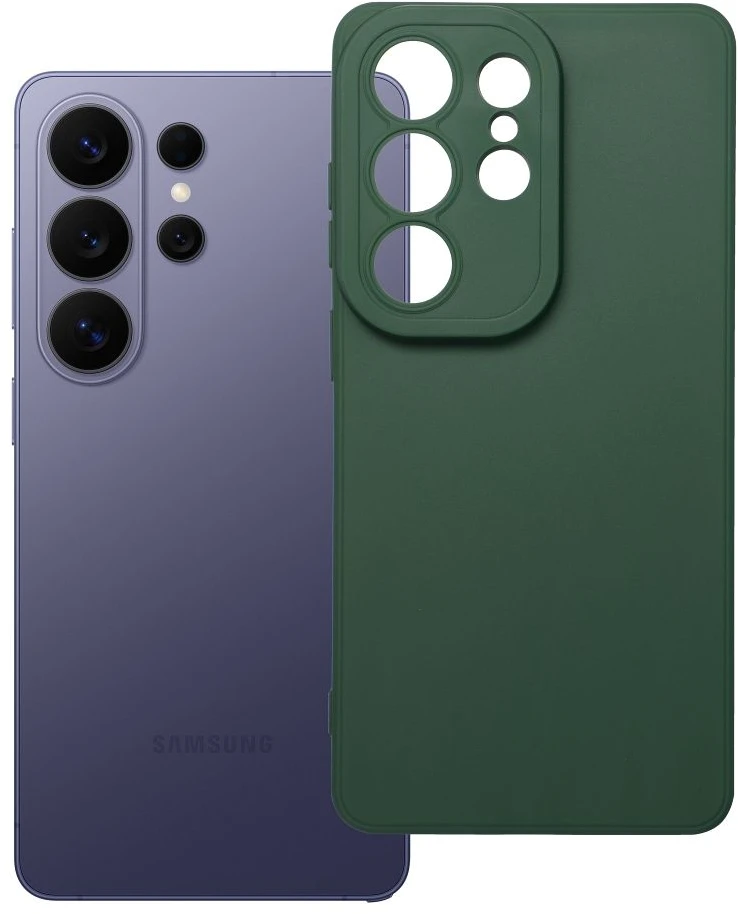 Oem Dėklas na Samsung S26 ULTRA Matt 2.0 tamsiai žalia