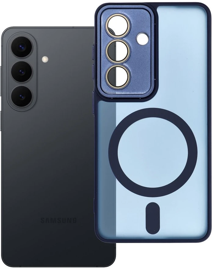 Oem Dėklas na Samsung S26 Variete Mag Cover zgodne su MagSafe tamsiai mėlyna