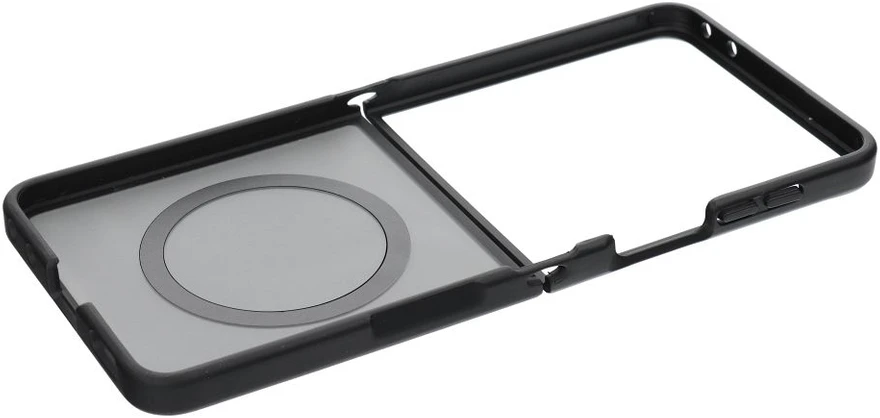 Oem Dėklas na Samsung Z Flip 8 4sF-S Acrylic zgodny su MagSafe juoda