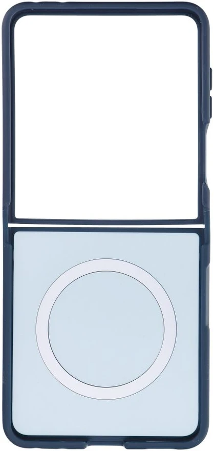 Oem Dėklas na Samsung Z Flip 8 4sF-S Acrylic zgodny su MagSafe ciemnoniebieskie