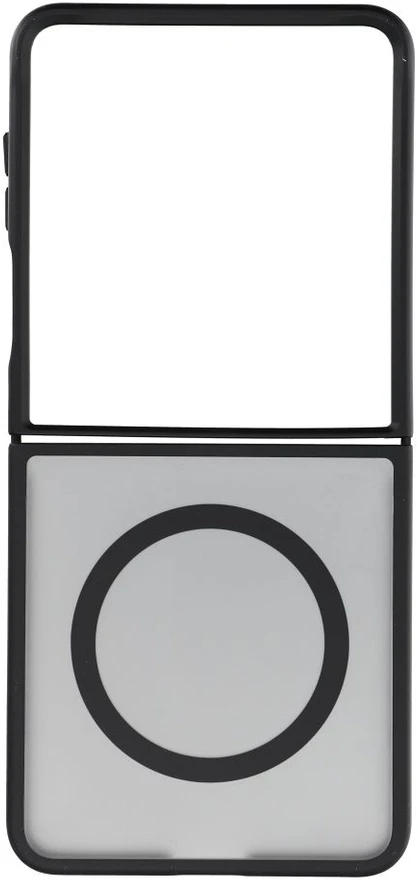 Oem Dėklas na Samsung Z Flip 8 4sF-S Acrylic zgodny su MagSafe juoda
