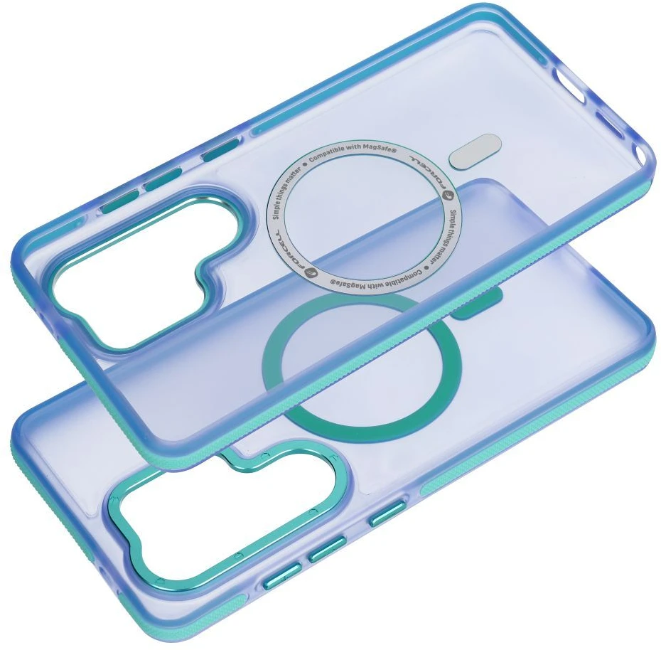 Dėklas Samsung Z Flip 8 5G Forcell F-Protect Vivid Premium, suderinamas su MagSafe, mėlynas 0INT