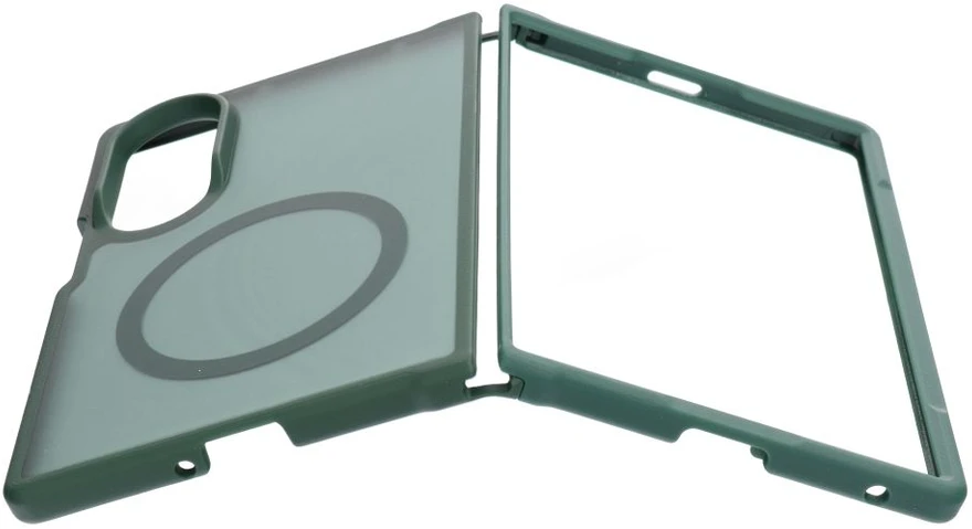 Oem Dėklas na Samsung Z Fold 8 4sF-S Acrylic zgodny su MagSafe ciemnozielone