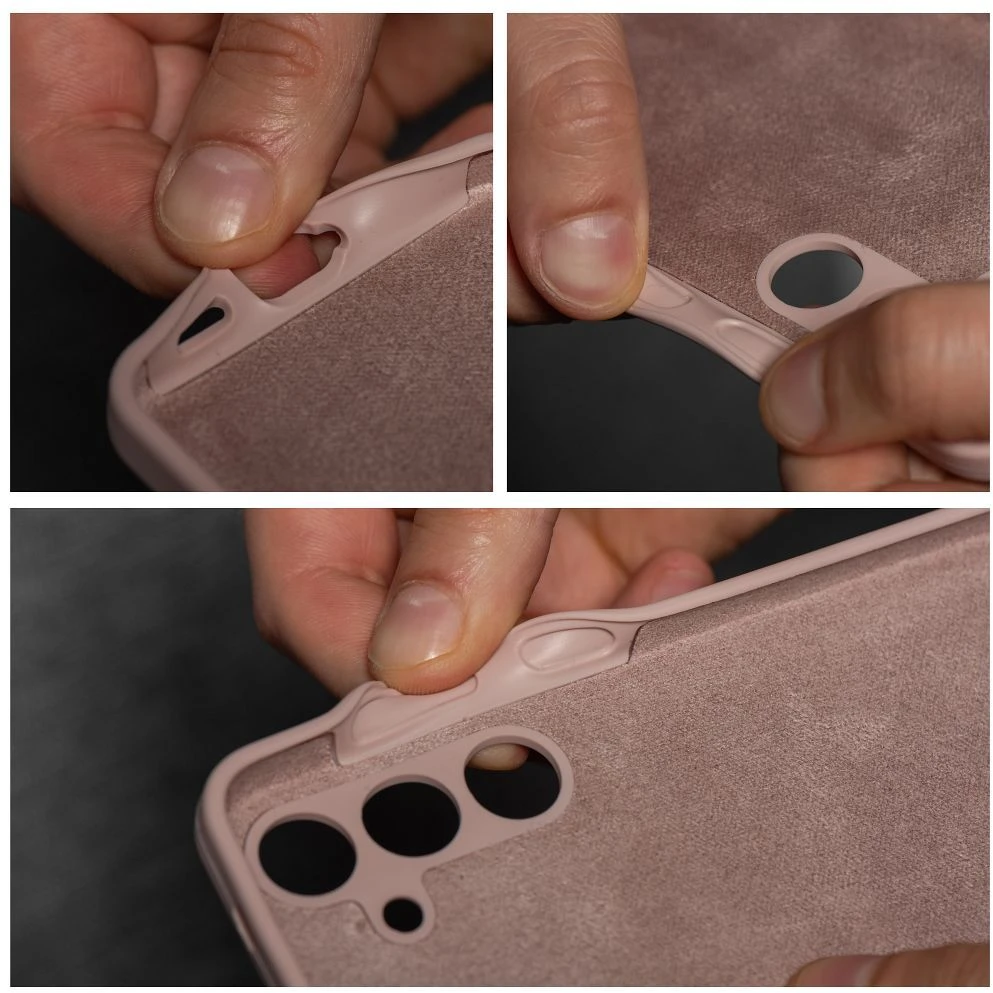 Oem Dėklas SILICONE 2mm skirtas Xiaomi 15 Pro sand rožinės spalvos