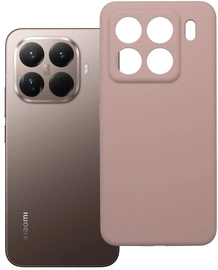 Oem Dėklas SILICONE 2mm skirtas Xiaomi 15 Pro sand rožinės spalvos