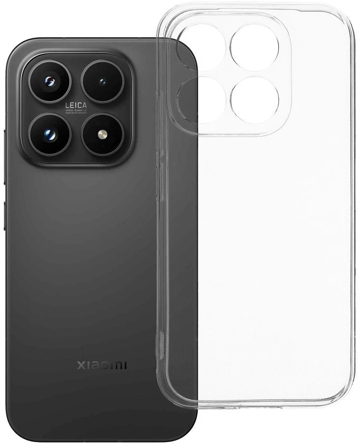 Oem „Xiaomi 17“ skaidrus dėklas 2 mm (apsauginė kamera) permatomas