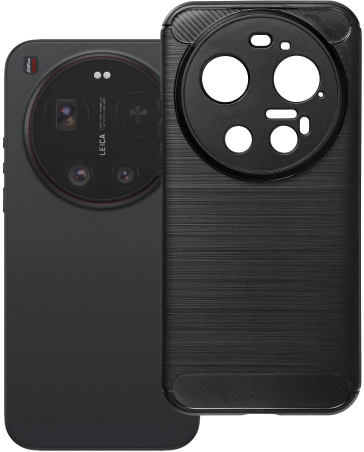 Oem Dėklas na Xiaomi 17 Ultra Carbon 2.0 juoda
