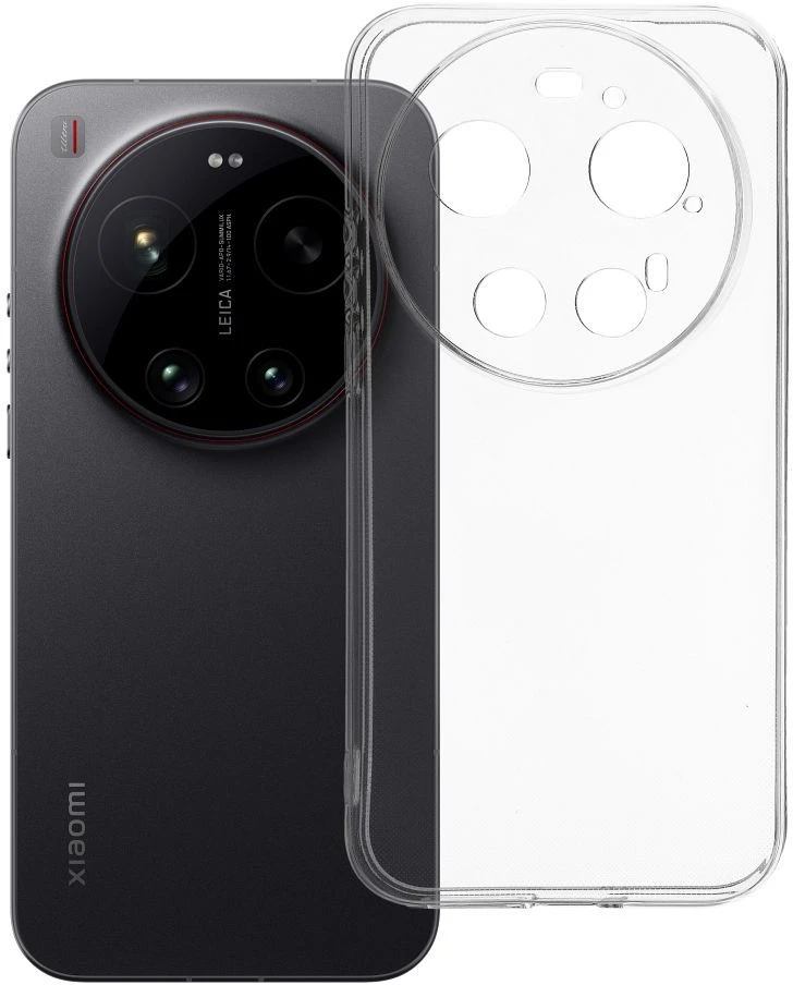 Oem „Xiaomi 17 ULTRA Clear“ dėklas 2 mm (apsauginė kamera) permatomas