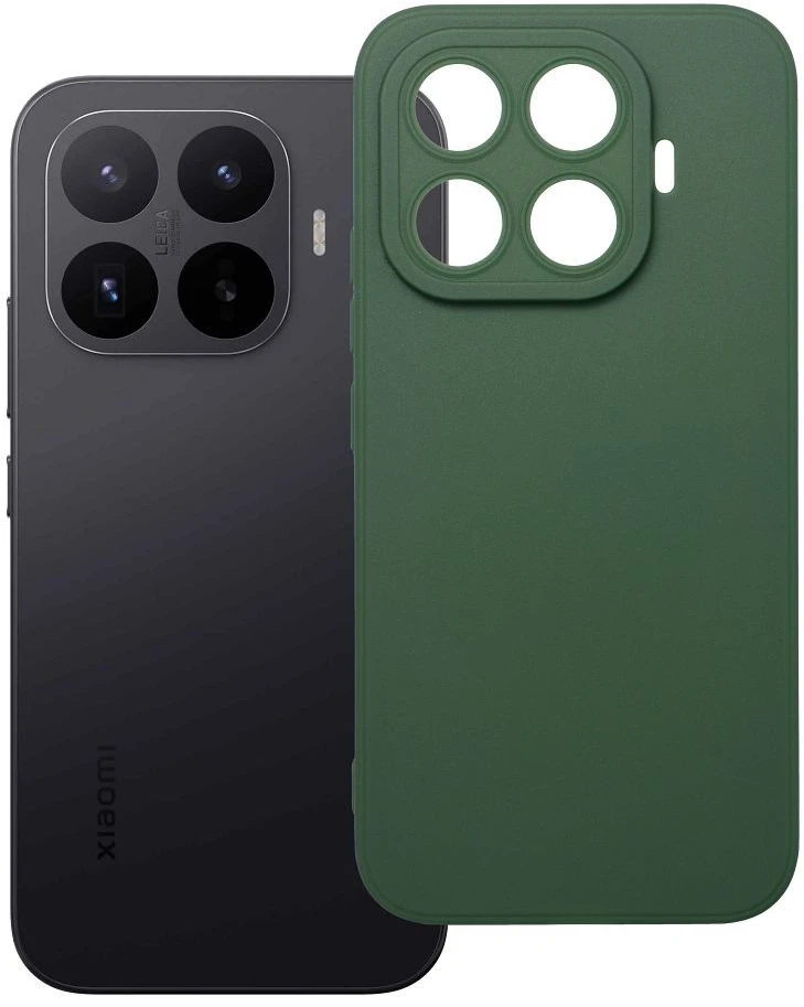 Oem Dėklas, skirtas Xiaomi 17T Matt 2.0, tamsiai žalias