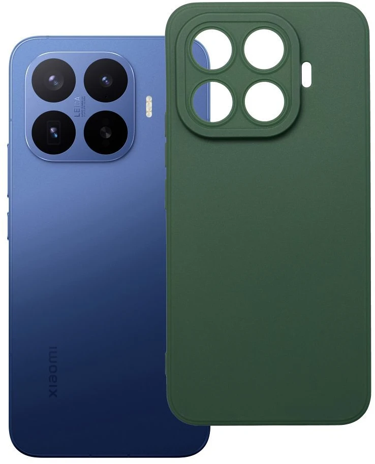 Oem Dėklas na Xiaomi 17T PRO Matt 2.0 ciemnozielone