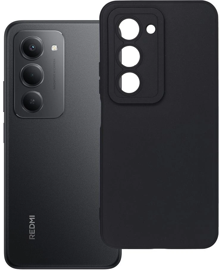 Oem Dėklas na Xiaomi Redmi 15 4G / 15 5G (169mm) Matt 2.0 juoda