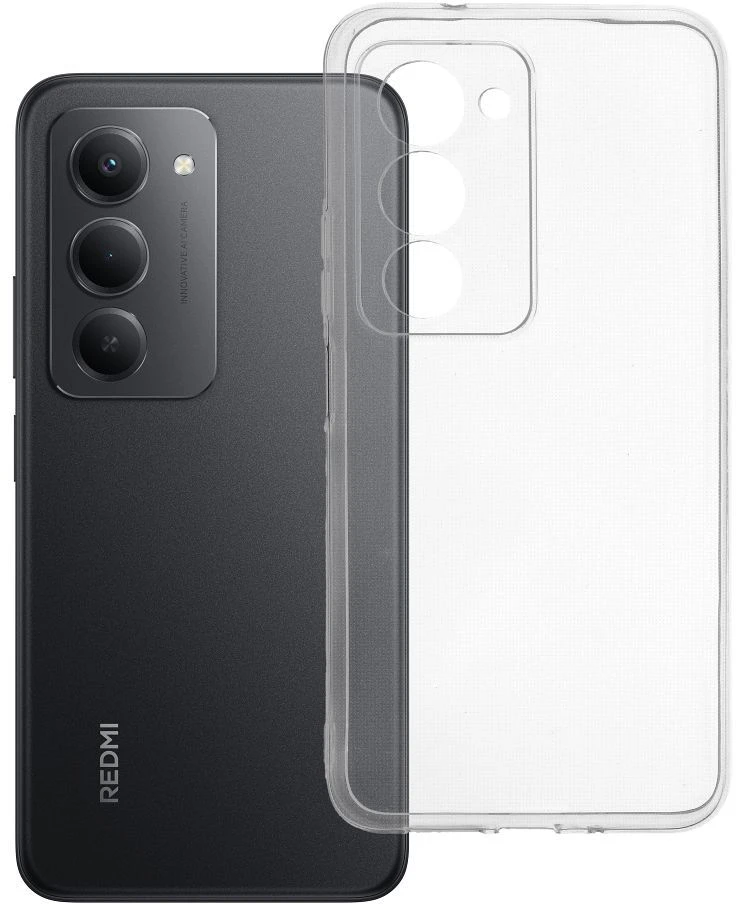 Oem SKAIDRUS DĖKLAS 2 mm, skirtas XIAOMI Redmi 15 4G / 15 5G (171,1 mm) (apsauginė kamera), skaidrus