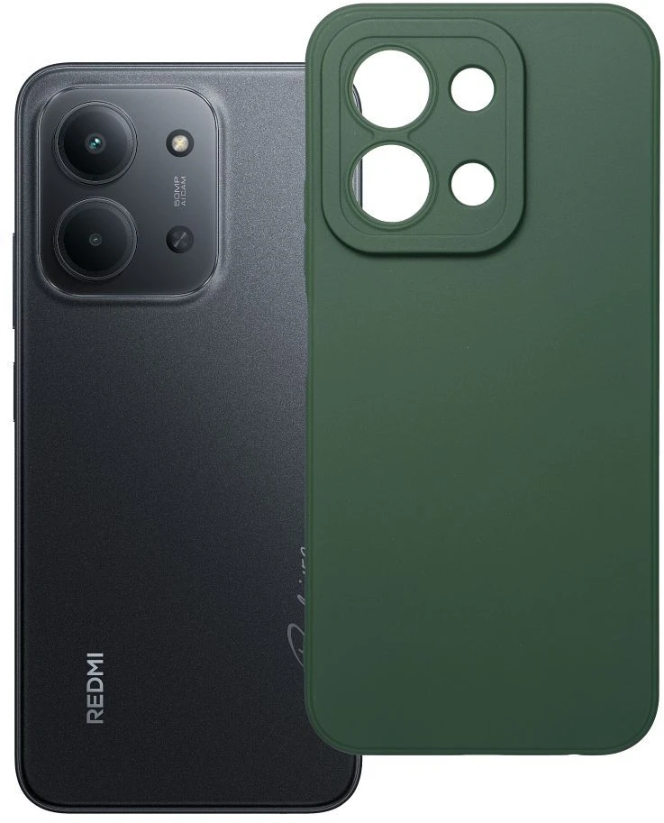Oem Dėklas na Xiaomi Redmi 15C (173,16 x 81,07 x 8,2) Matt 2.0 tamsiai žalia