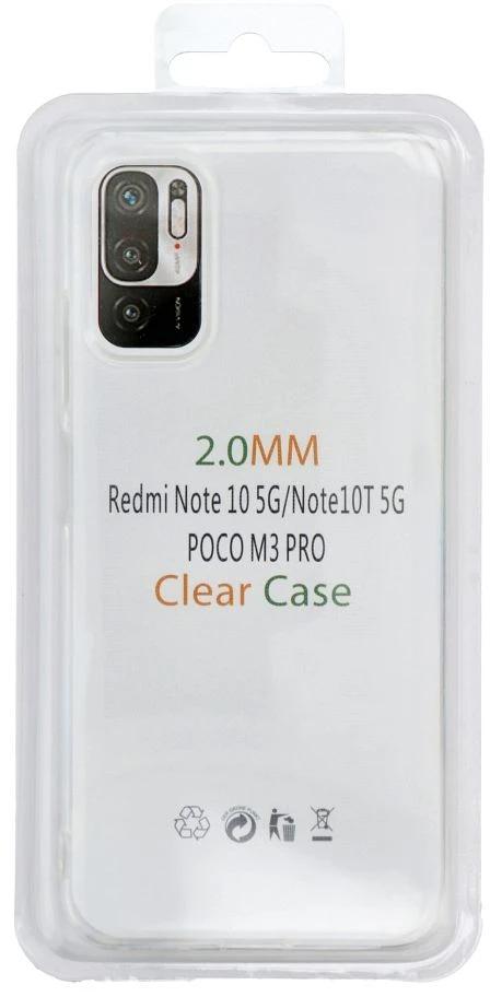 Oem Dėklas Xiaomi Redmi 17 4G / 5G permatomas dėklas 2 mm dėžutė